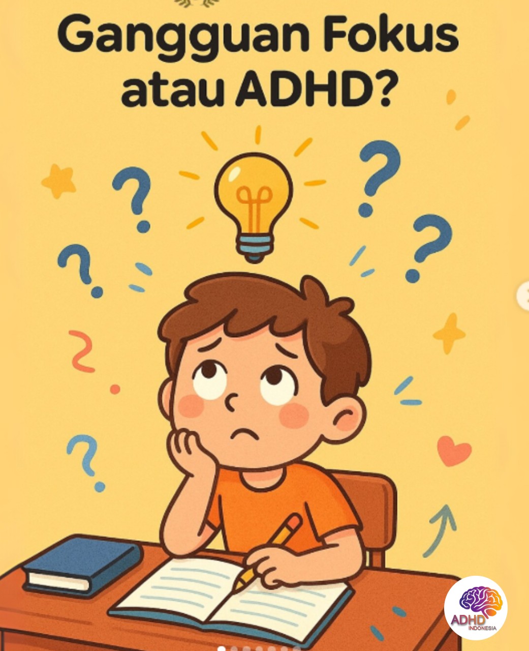 ADHD dan Kesulitan Fokus Anak: Edukasi untuk Keluarga di Kabupaten Tebo
