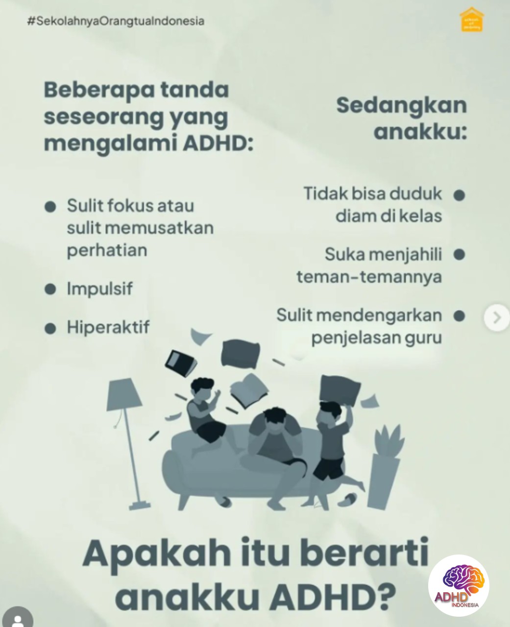 Ciri dan Gejala ADHD pada Anak Usia Dini di Kabupaten Tebo